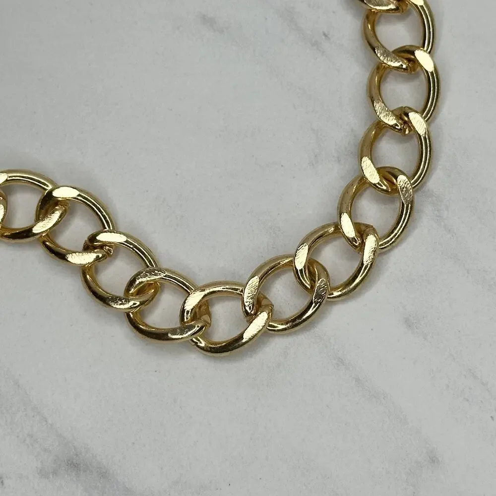 Chunky Gold Tone Multi Chain Link Belt Small/Medium (S/M) Y2K Festival ✨